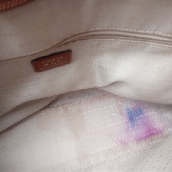 Ralph Lauren Vintage Straw Handbag - Picture 7 of 8